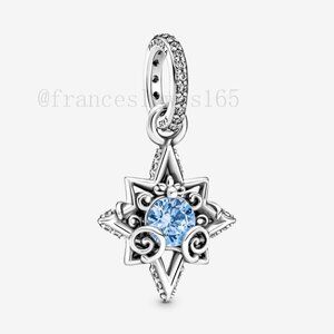 Pandora Cinderella Blue Star Pendant